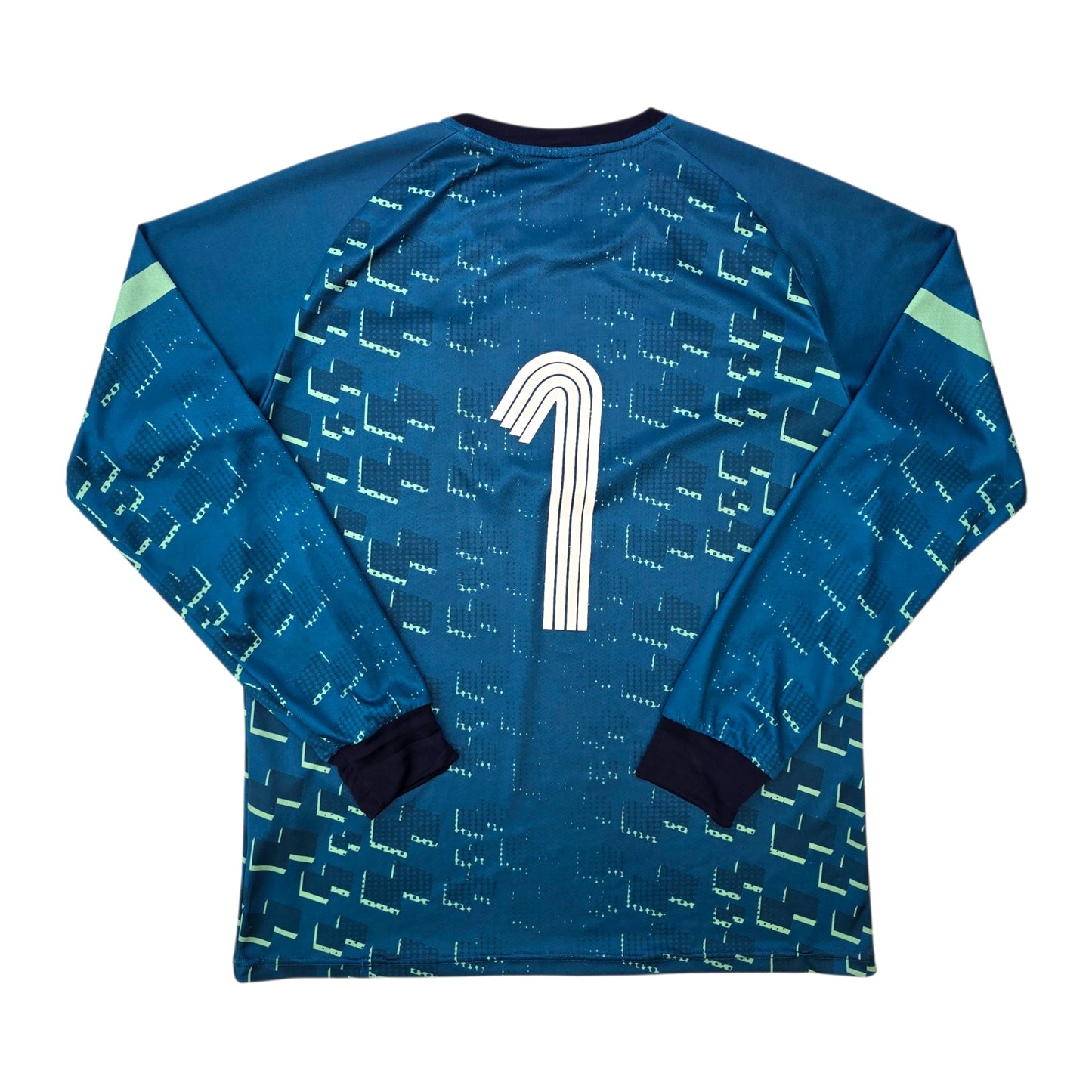 2022/23 Brantham Athletic Goal Keeper Football Shirt (L) Errea #1 (Matchworn)