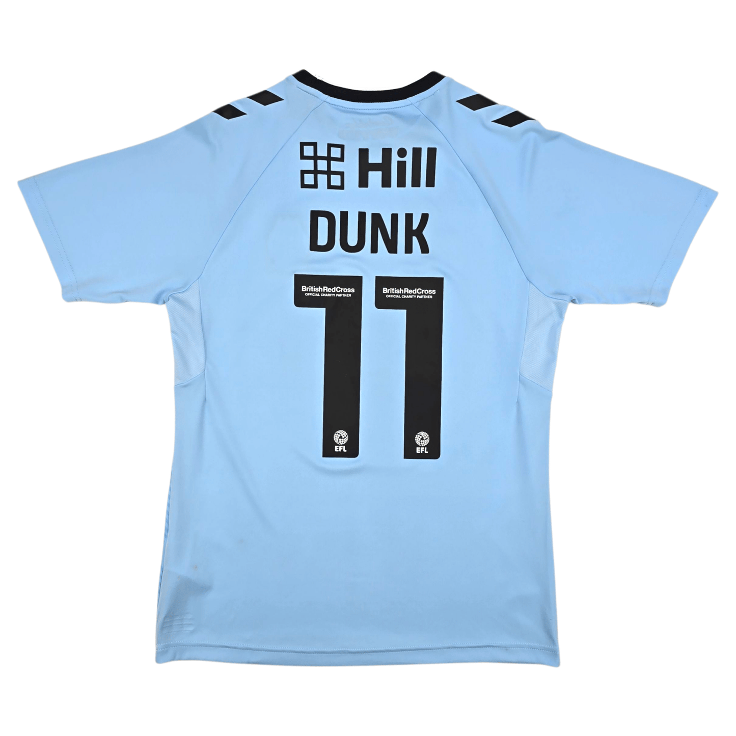 2022/23 Cambridge United Away Football Shirt (M) Hummel #11 Dunk