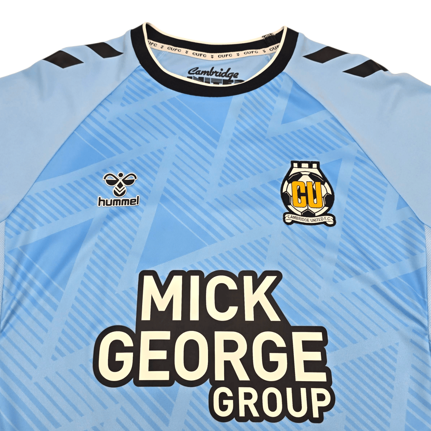 2022/23 Cambridge United Away Football Shirt (M) Hummel #11 Dunk