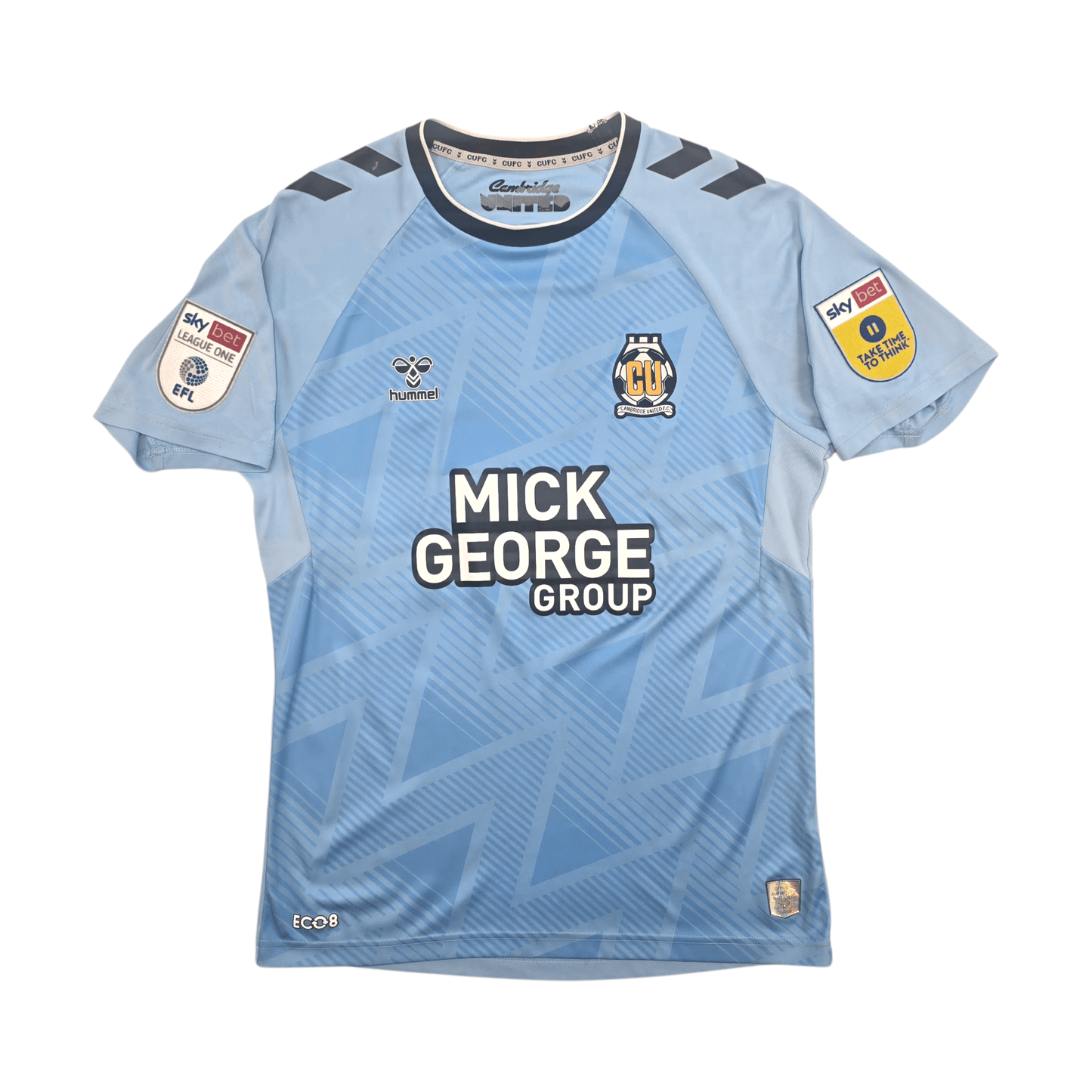 2022/23 Cambridge United Away Football Shirt (M) Hummel