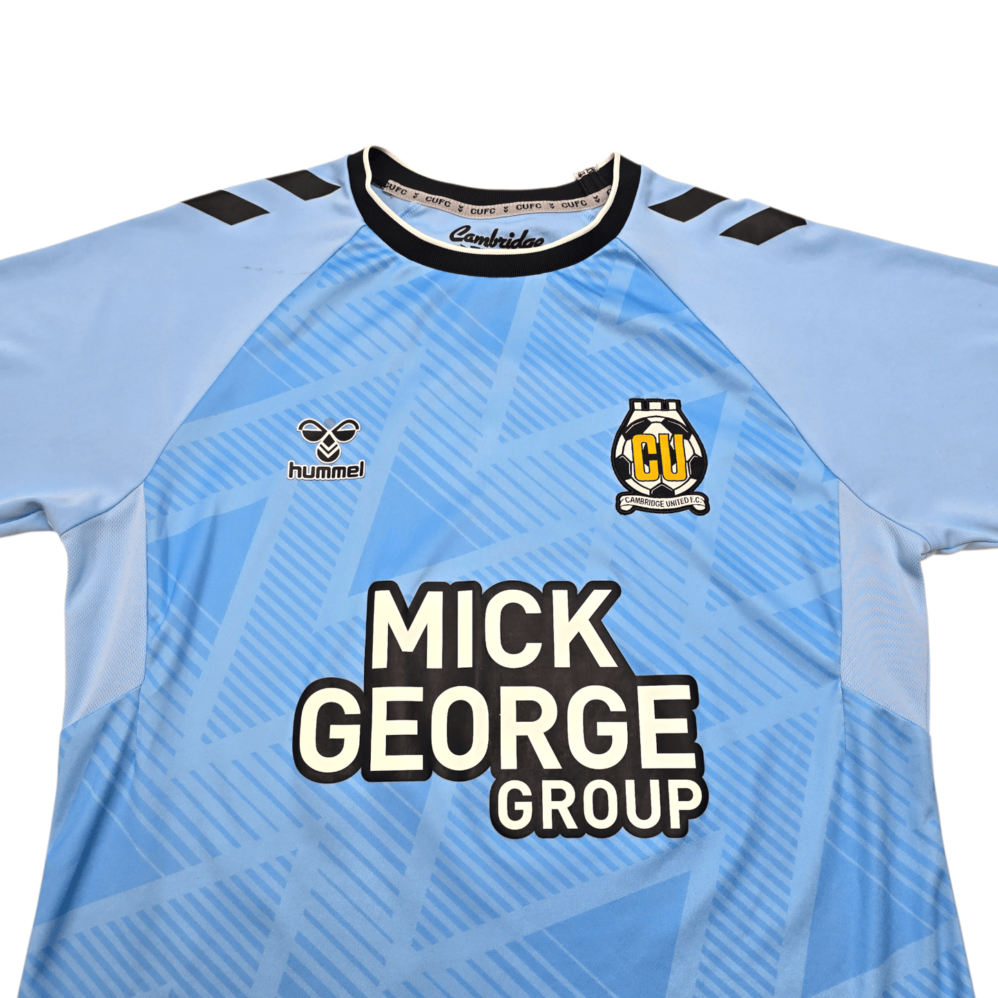 2022/23 Cambridge United Away Football Shirt (S) Hummel #26 Knibbs
