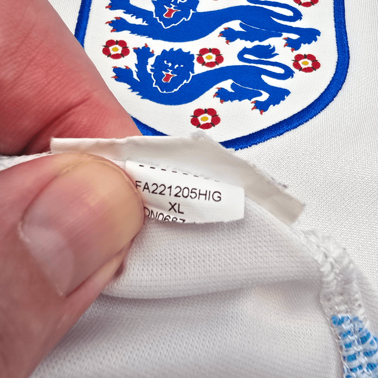 2022/23 England Home Football Shirt (XL) Nike #22 Bellingham