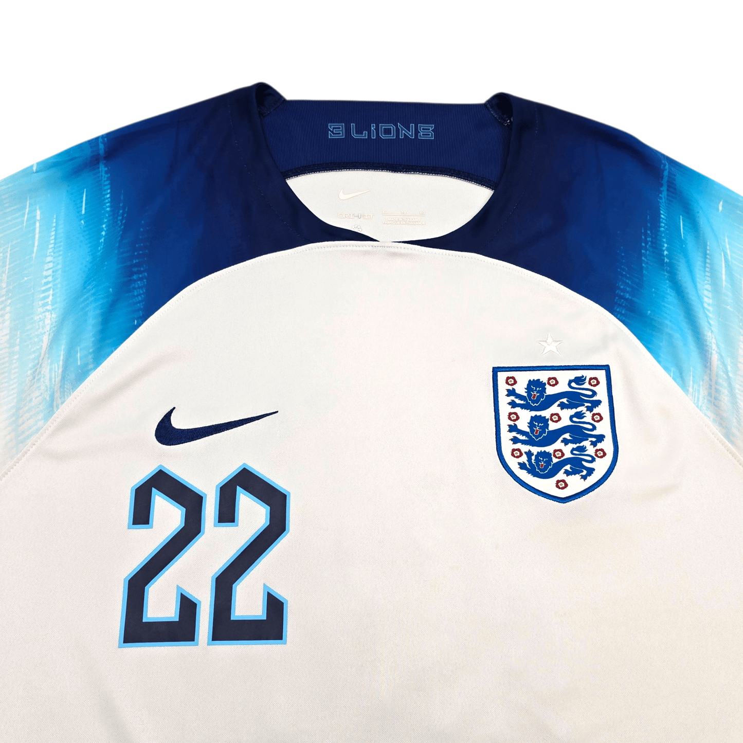 2022/23 England Home Football Shirt (XL) Nike #22 Bellingham