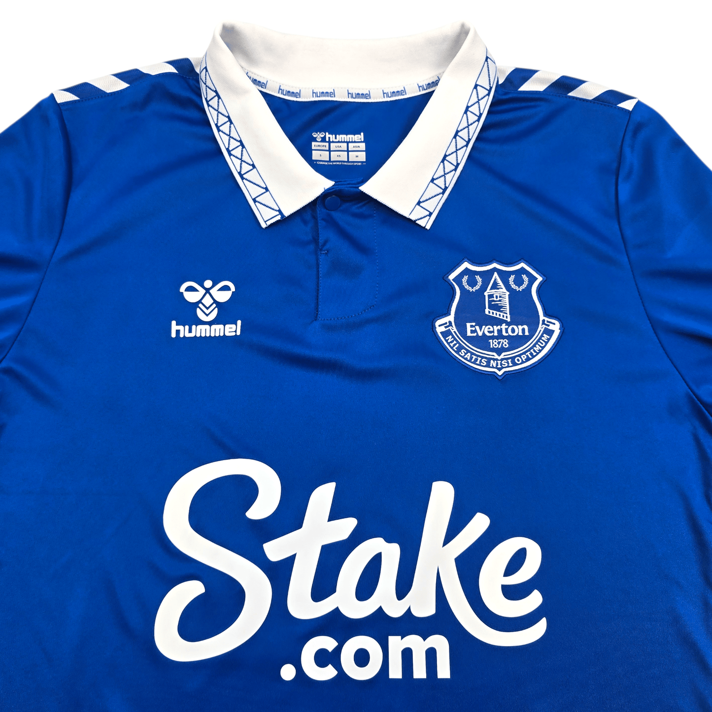 2022/23 Everton Home Football Shirt (S) Hummel #6 Tarkowski