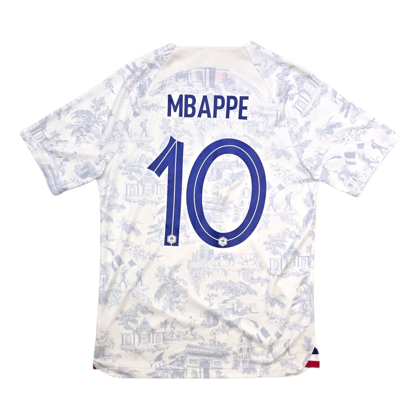 2022/23 France Away Football Shirt (M) Nike #10 Mbappe