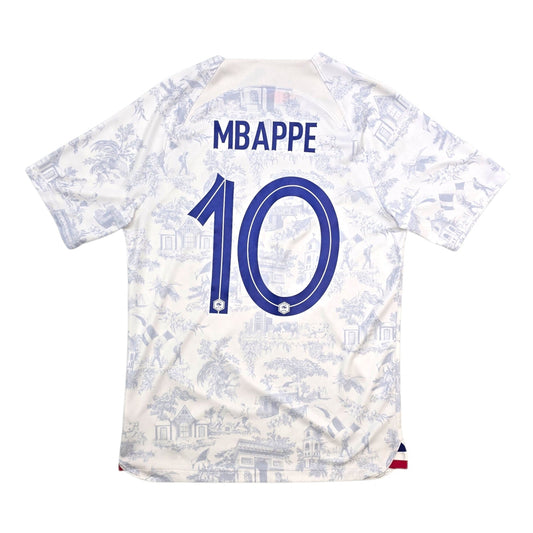 2022/23 France Away Football Shirt (M) Nike #10 Mbappe