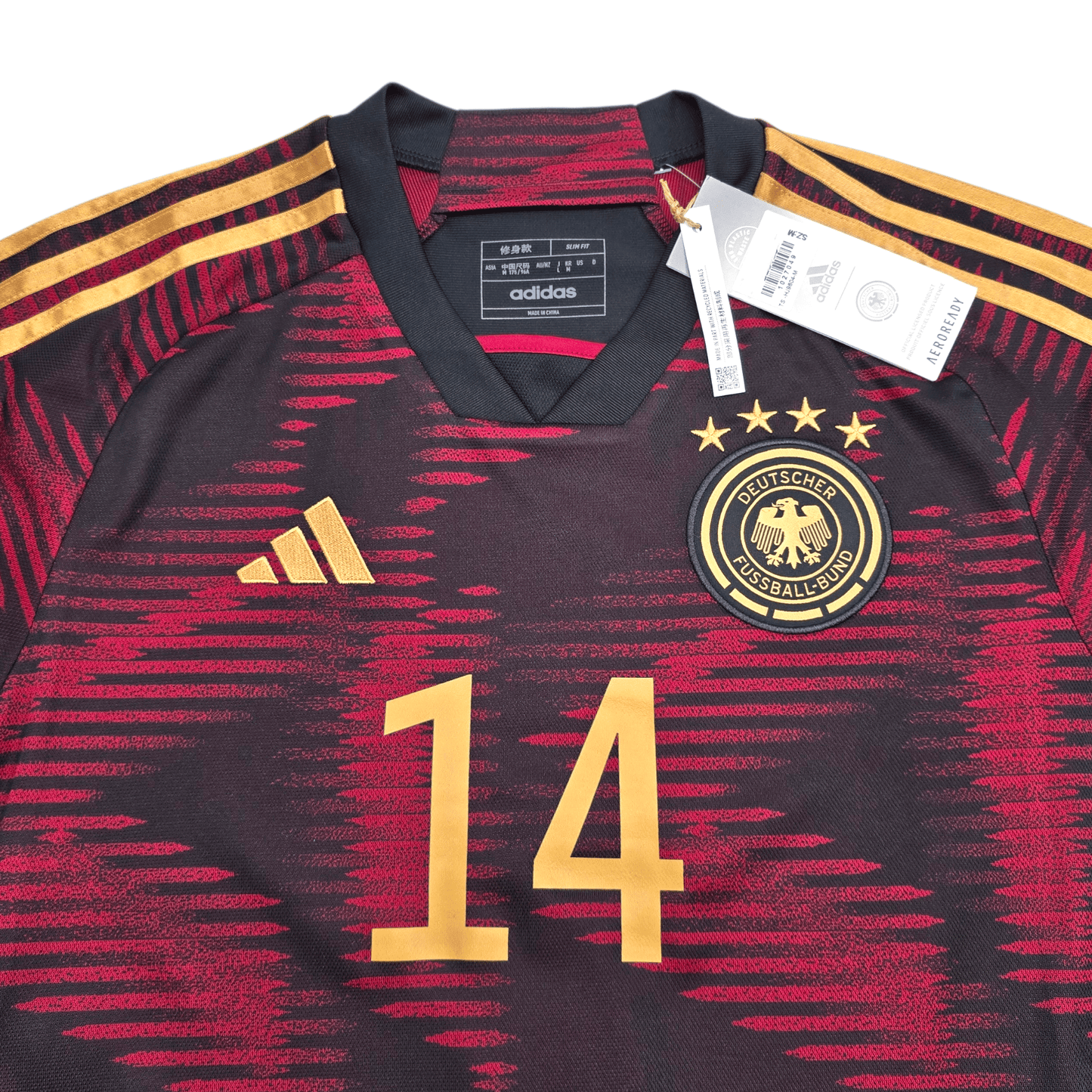 2022/23 Germany Away Football Shirt (M) Adidas #14 Musiala (BNWTs)