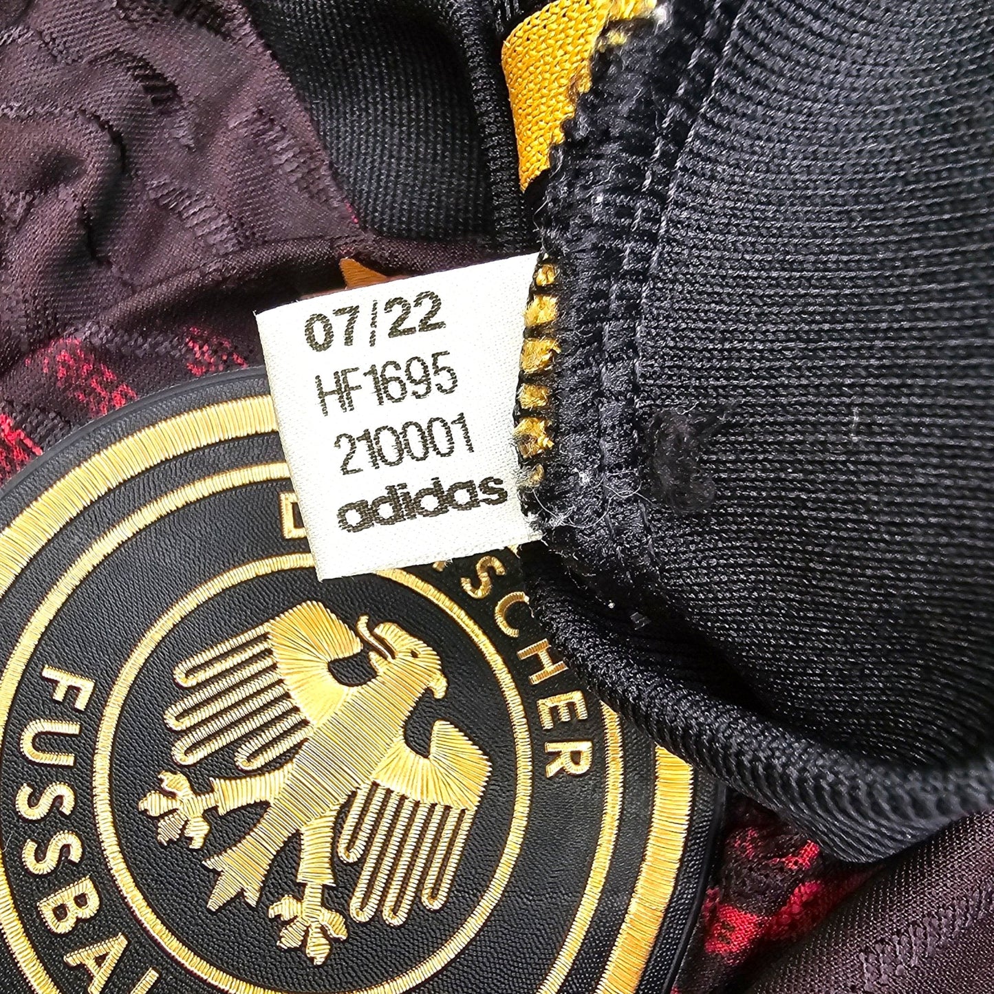 2022/23 Germany Away Football Shirt (S) Adidas (Player Version/Heat Rdy)