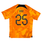 2022/23 Holland Home Football Shirt (L) Nike #25 Xavi