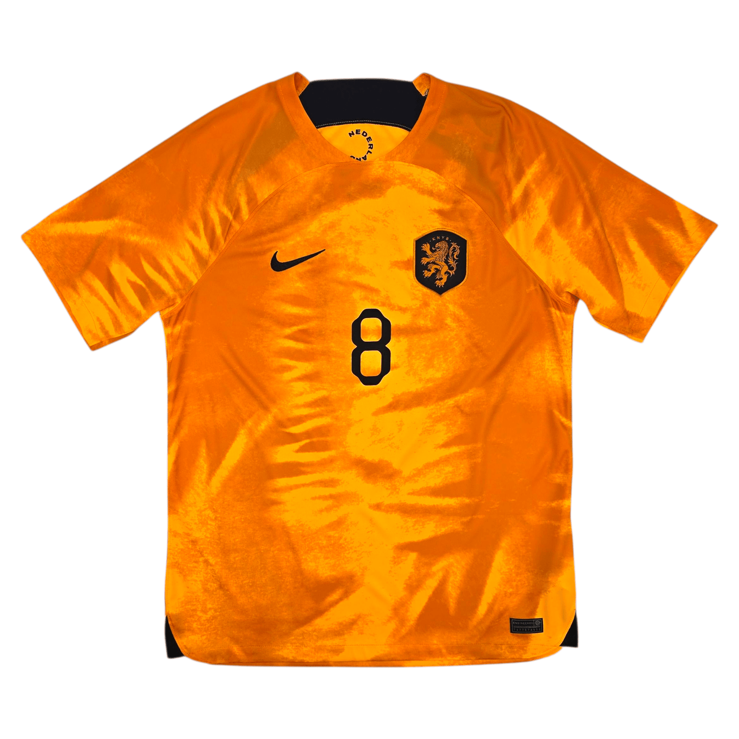 2022/23 Holland Home Football Shirt (L) Nike #8 Wijnaldum