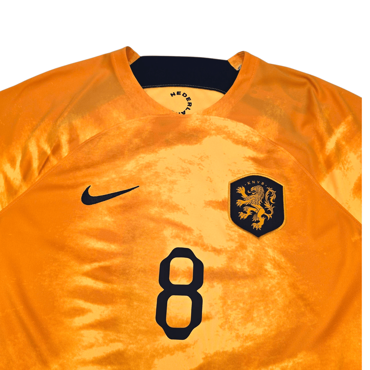 2022/23 Holland Home Football Shirt (L) Nike #8 Wijnaldum