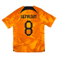 2022/23 Holland Home Football Shirt (L) Nike #8 Wijnaldum