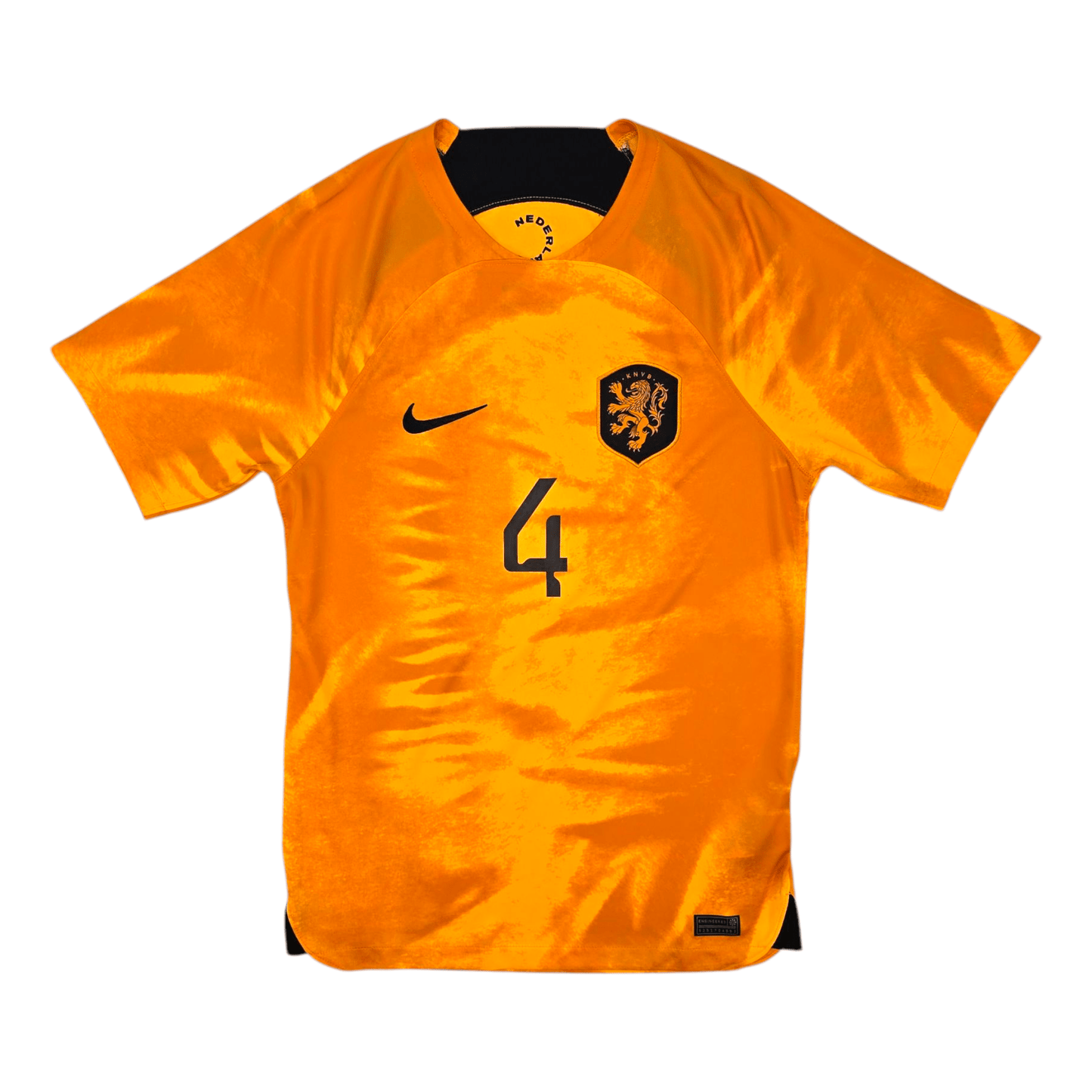 2022/23 Holland Home Football Shirt (S) Nike #4 Virgil