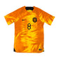 2022/23 Holland Home Football Shirt (S) Nike #8 Gakpo