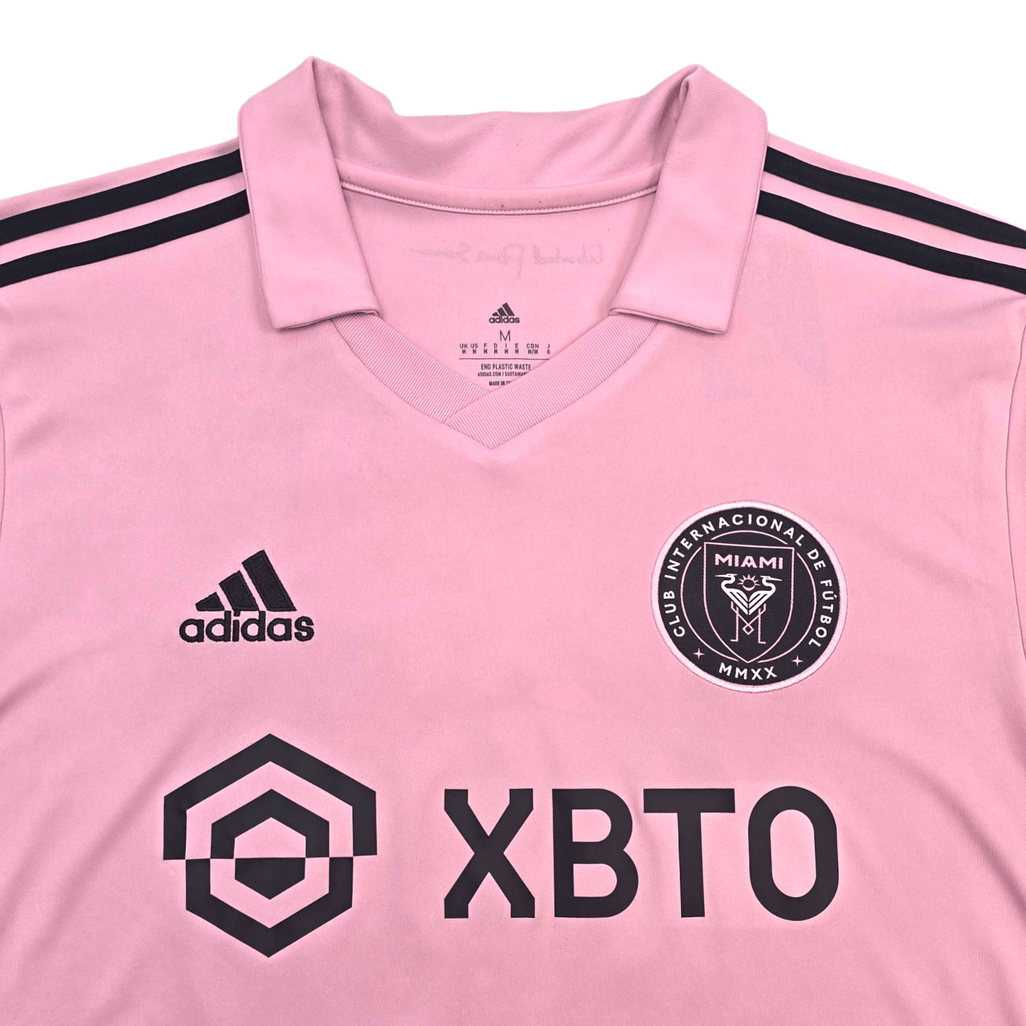 2022/23 Inter Miami Home Football Shirt (M) Adidas #10 Messi
