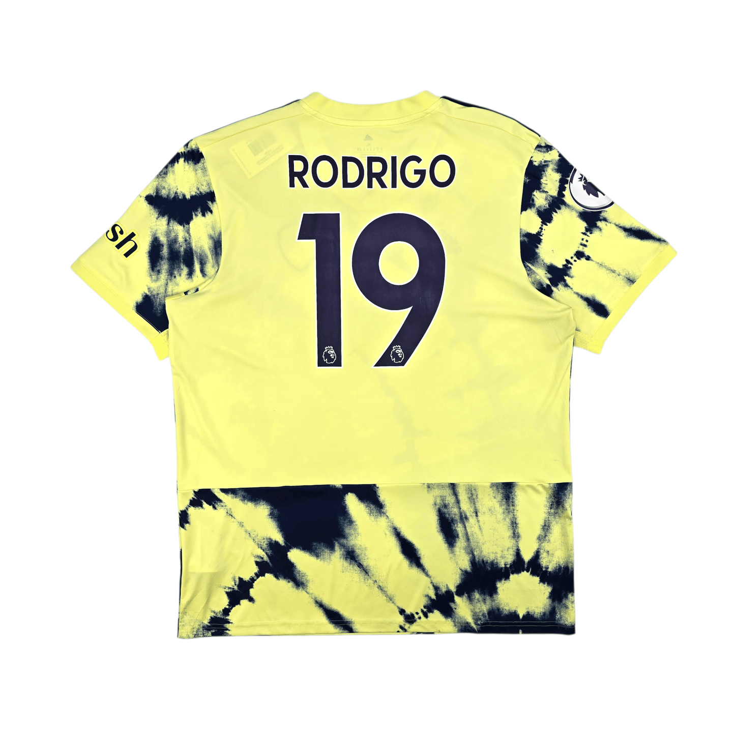 2022/23 Leeds United Away Football Shirt (XL) Adidas #19 Rodrigo