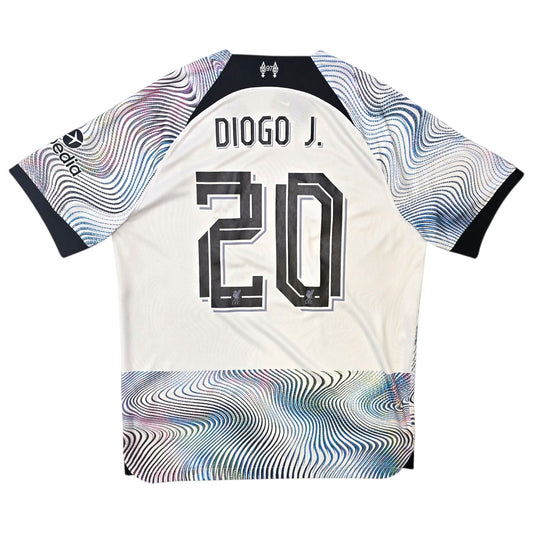 2022/23 Liverpool Away Football Shirt (L) Nike #20 Diogo J.