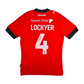 2022/23 Luton Town Home Football Shirt (M) Umbro #4 Lockyer