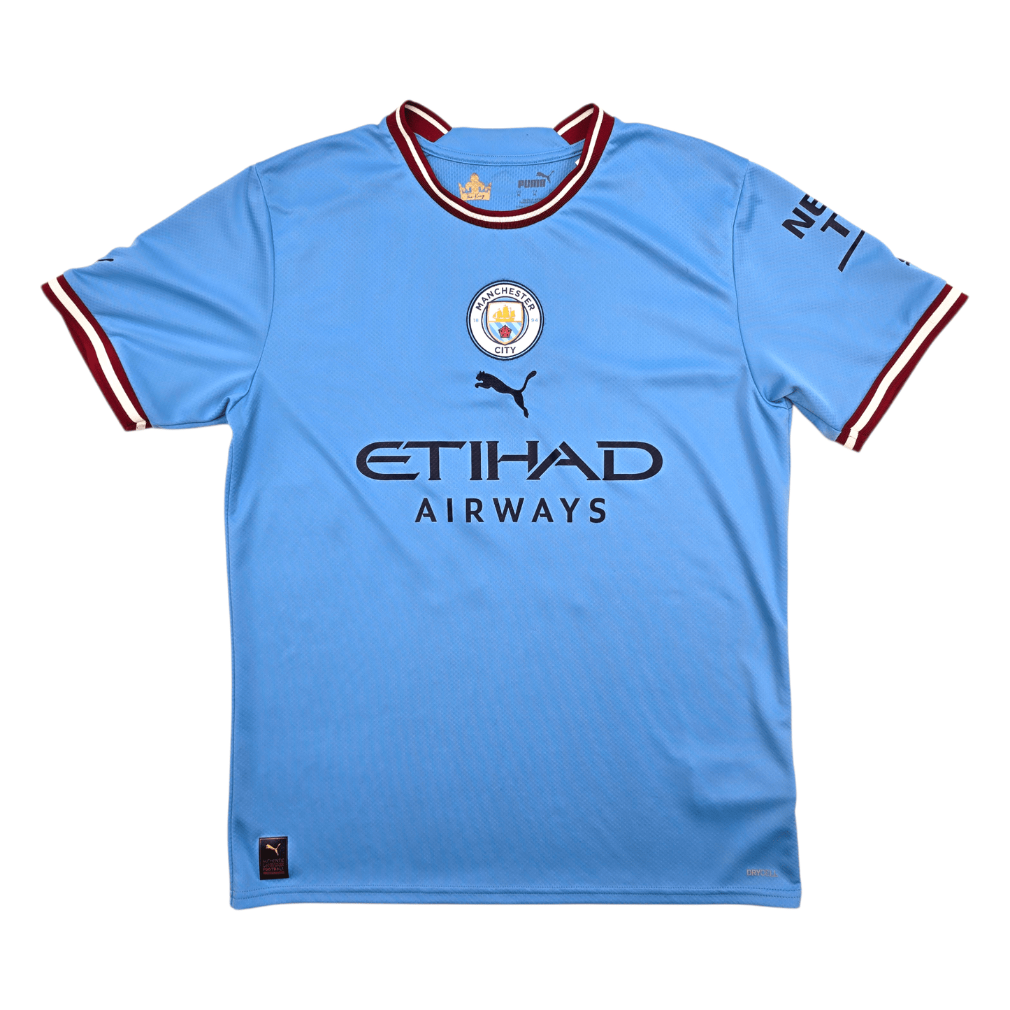 2022/23 Manchester City Home Football Shirt (M) Puma #16 Rodri