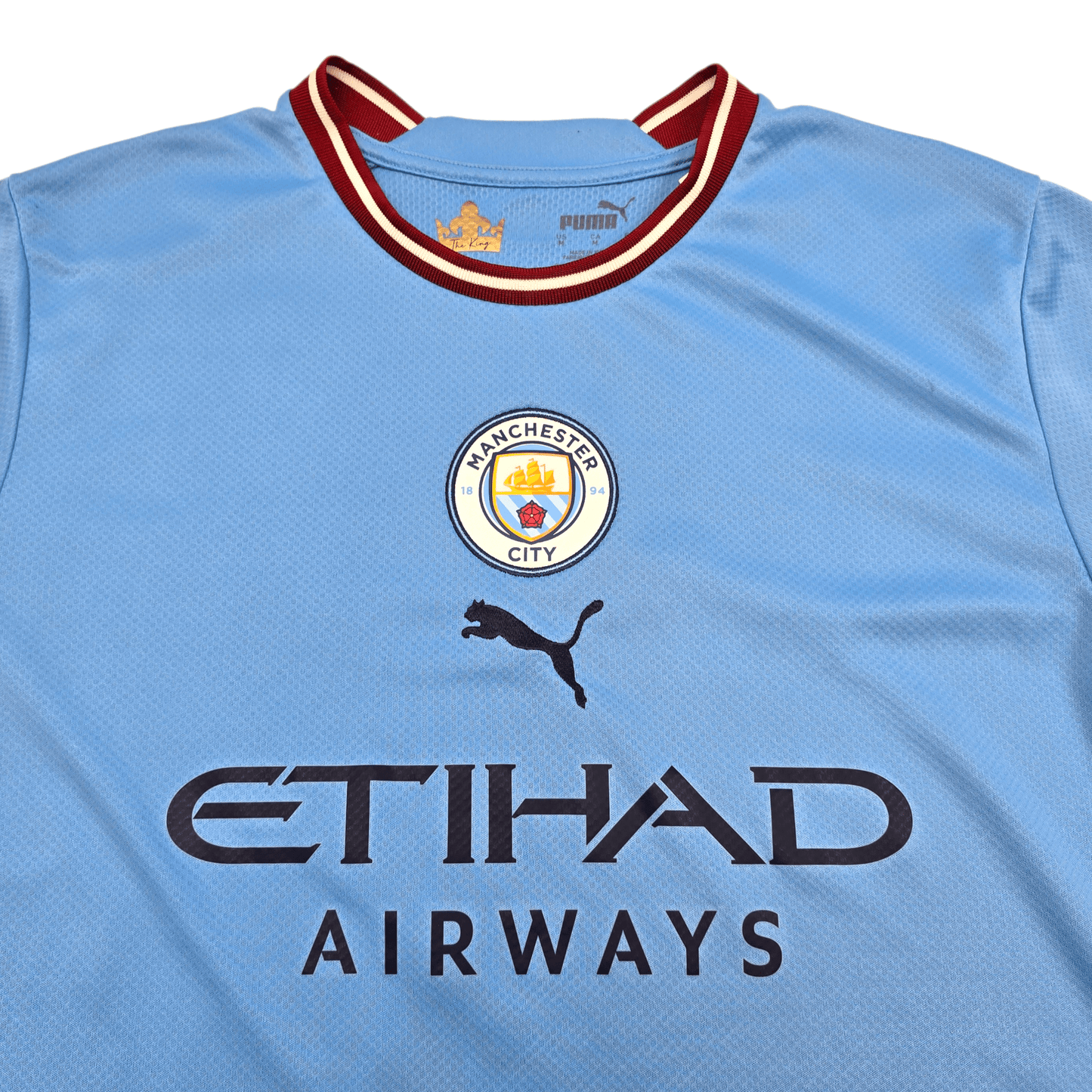2022/23 Manchester City Home Football Shirt (M) Puma #16 Rodri