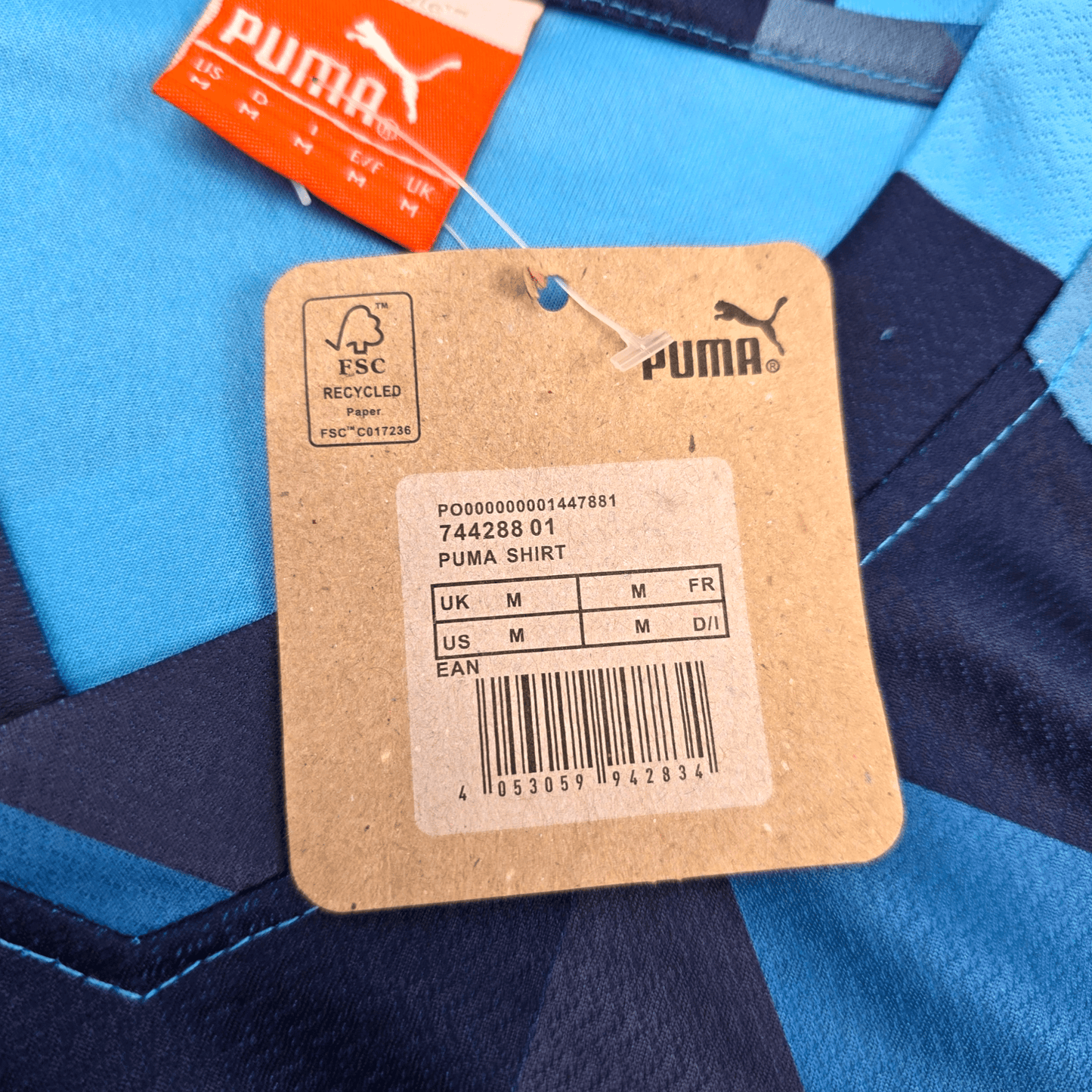 2022/23 Manchester City Training Shirt Football Shirt (M) Puma (BNWTs)