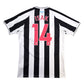 2022/23 Newcastle United Home Football Shirt (M) Castore #14 Isak