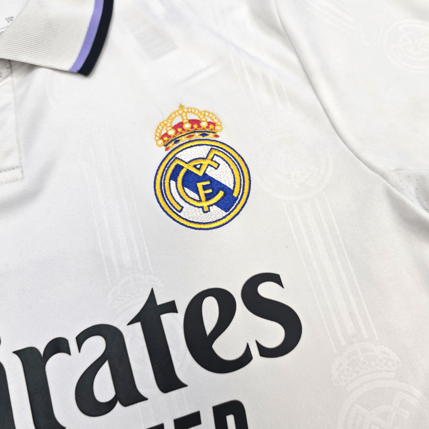2022/23 Real Madrid Home Football Shirt (S) Adidas #7 Hazard