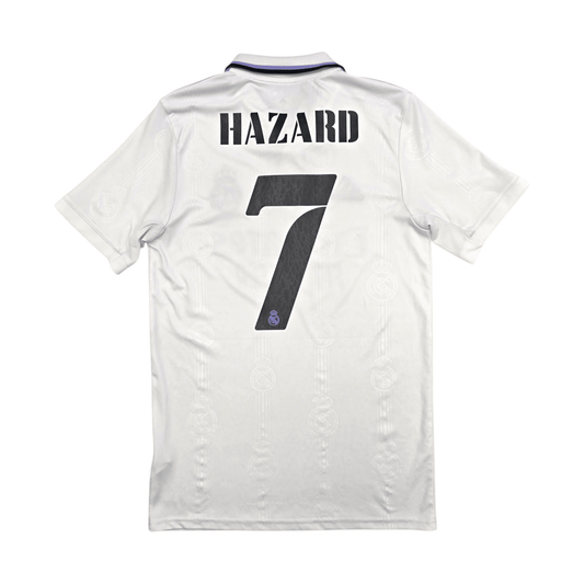 2022/23 Real Madrid Home Football Shirt (S) Adidas #7 Hazard