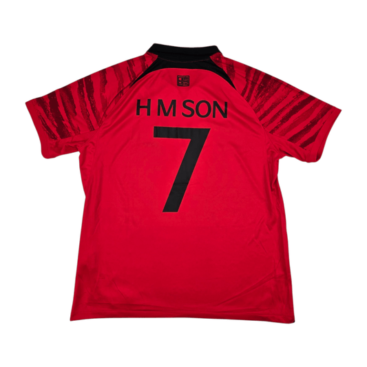 2022/23 South Korea Home Football Shirt (XL) Nike #7 H.M.Son