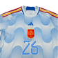 2022/23 Spain Away Football Shirt (L) Adidas #26 Pedri
