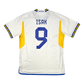 2022/23 Sweden Away Football Shirt (L) Adidas #9 Isak