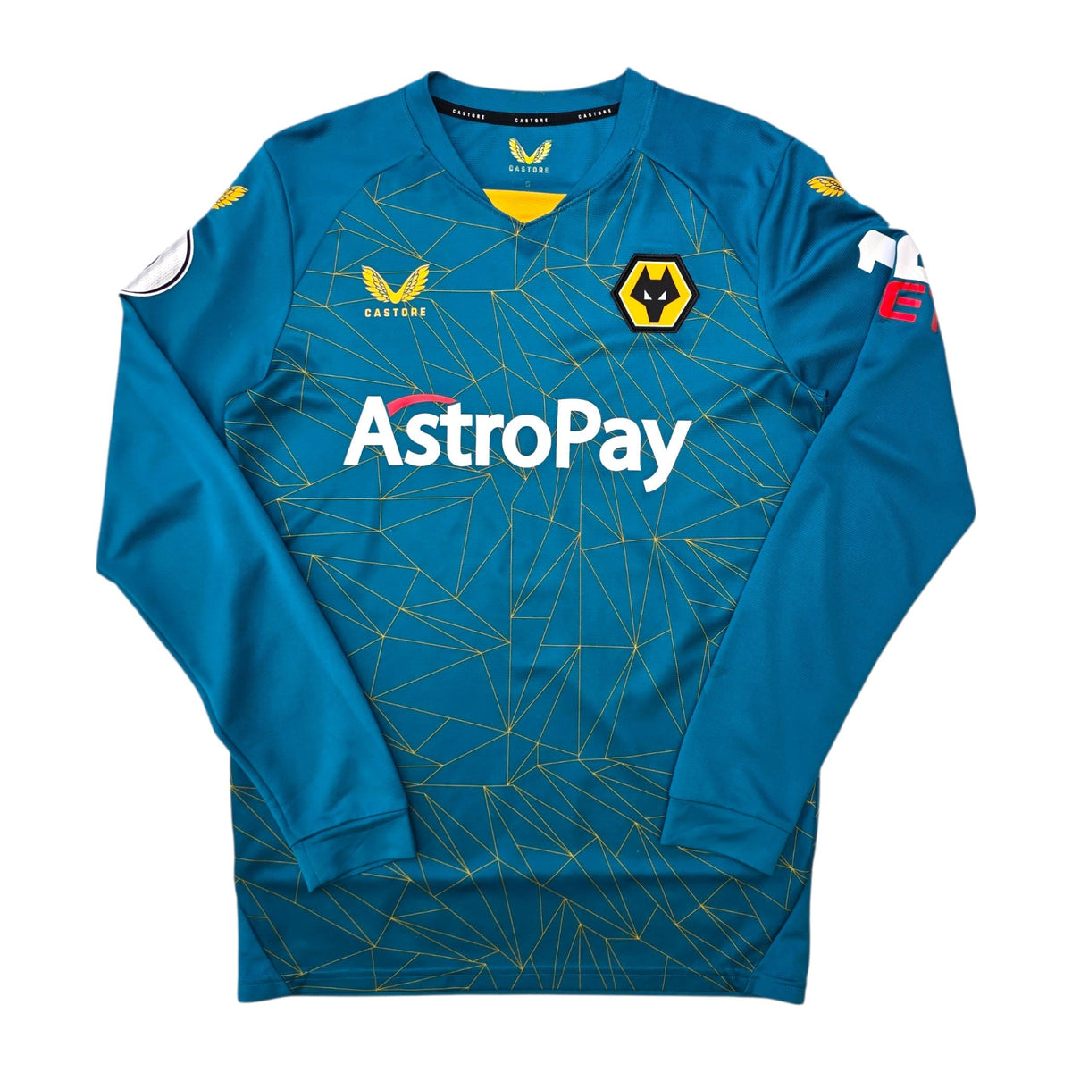 2022/23 Wolverhampton Wanderers Away Football Shirt (S) Castore
