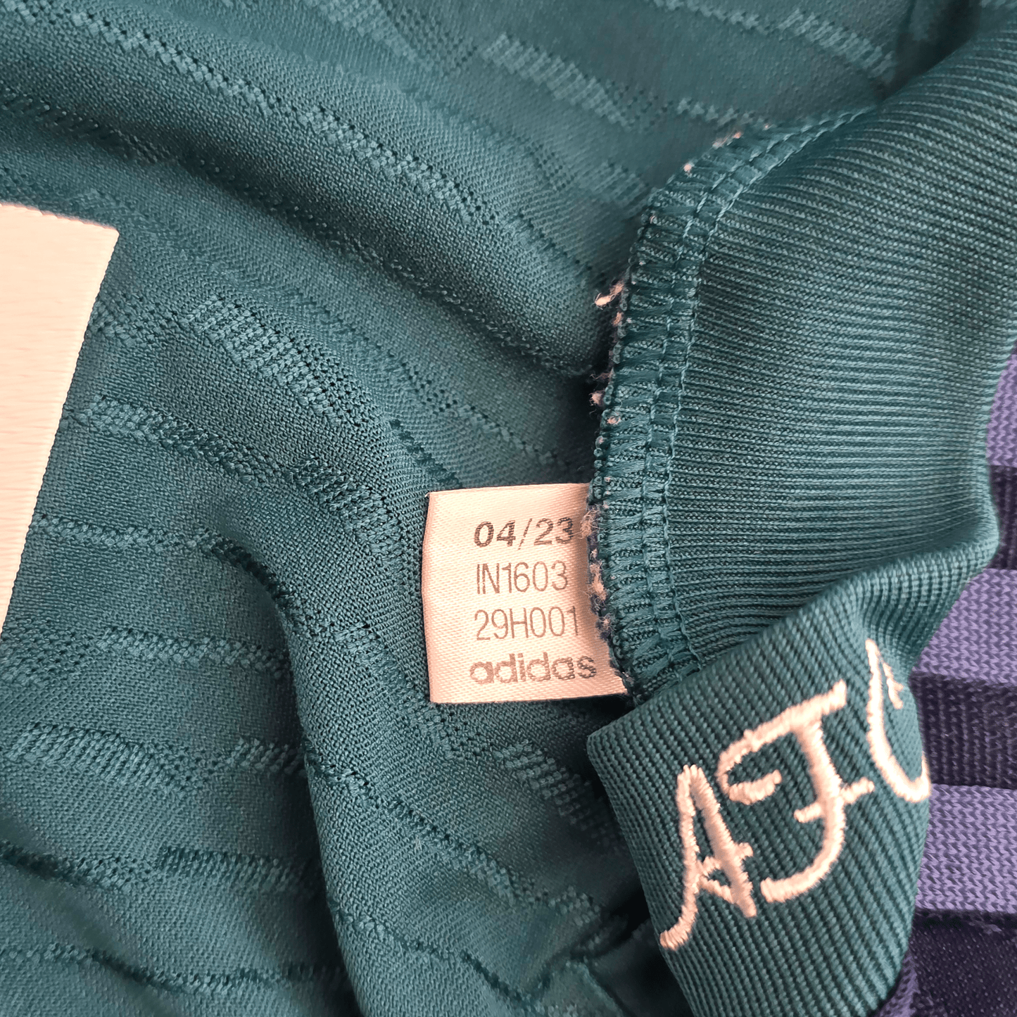 2023/24 Arsenal Third Football Shirt (M) Adidas #8 Odegaard (Player Version)