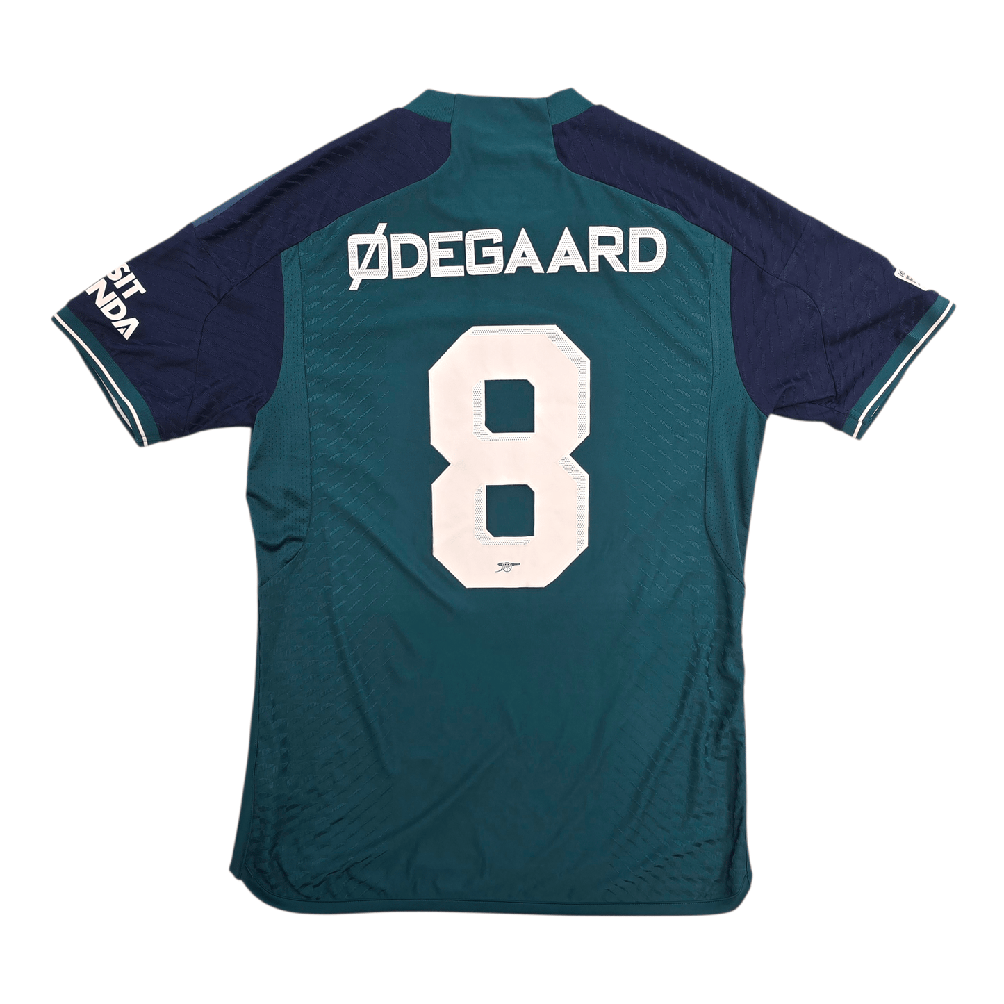 2023/24 Arsenal Third Football Shirt (M) Adidas #8 Odegaard (Player Version)