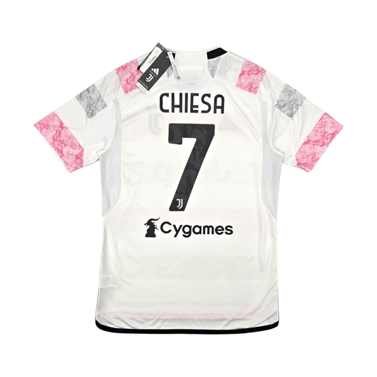 2023/24 Juventus Away Football Shirt (M) Adidas #7 Chiesa (BNWTs)