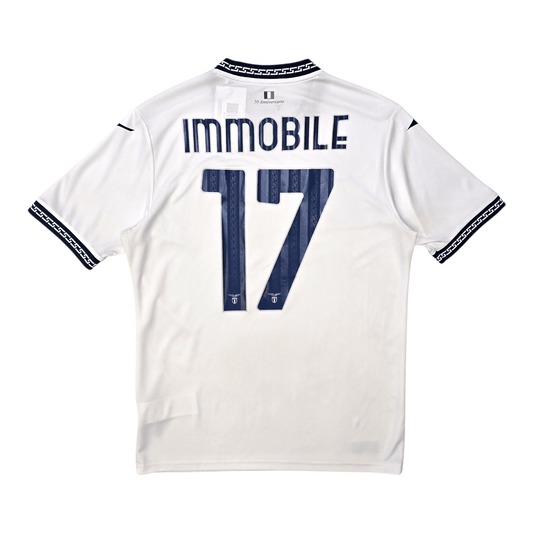 2023/24 Lazio Third Football Shirt (M) Mizuno #17 Immobile (Player Version)