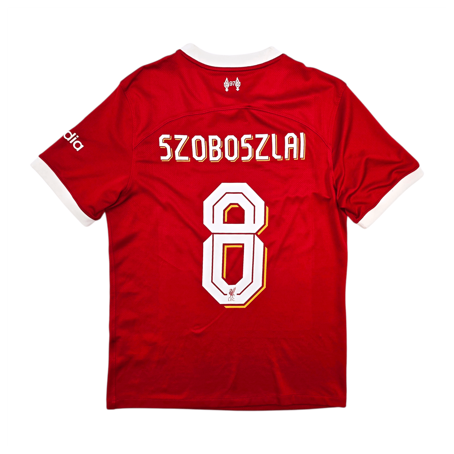 2023/24 Liverpool Home Football Shirt (S) Nike #8 Szoboszlai