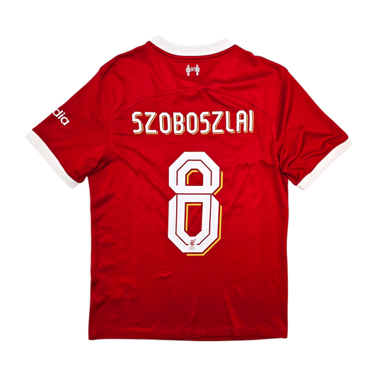 2023/24 Liverpool Home Football Shirt (S) Nike #8 Szoboszlai