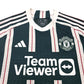 2023/24 Manchester United Away Football Shirt (M) Adidas #37 Mainoo (Player Version)