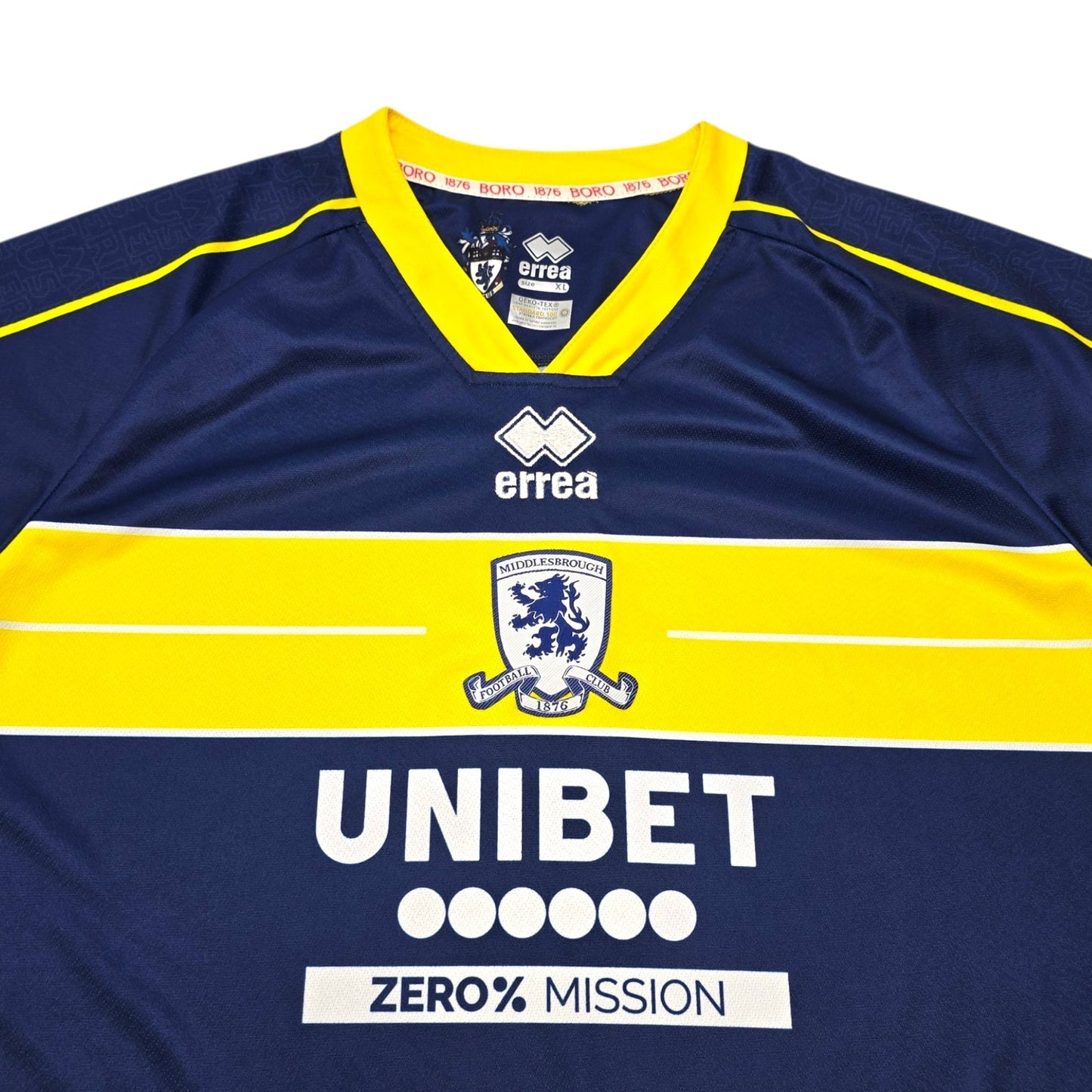 2023/24 Middlesbrough Away Football Shirt (XL) Errea