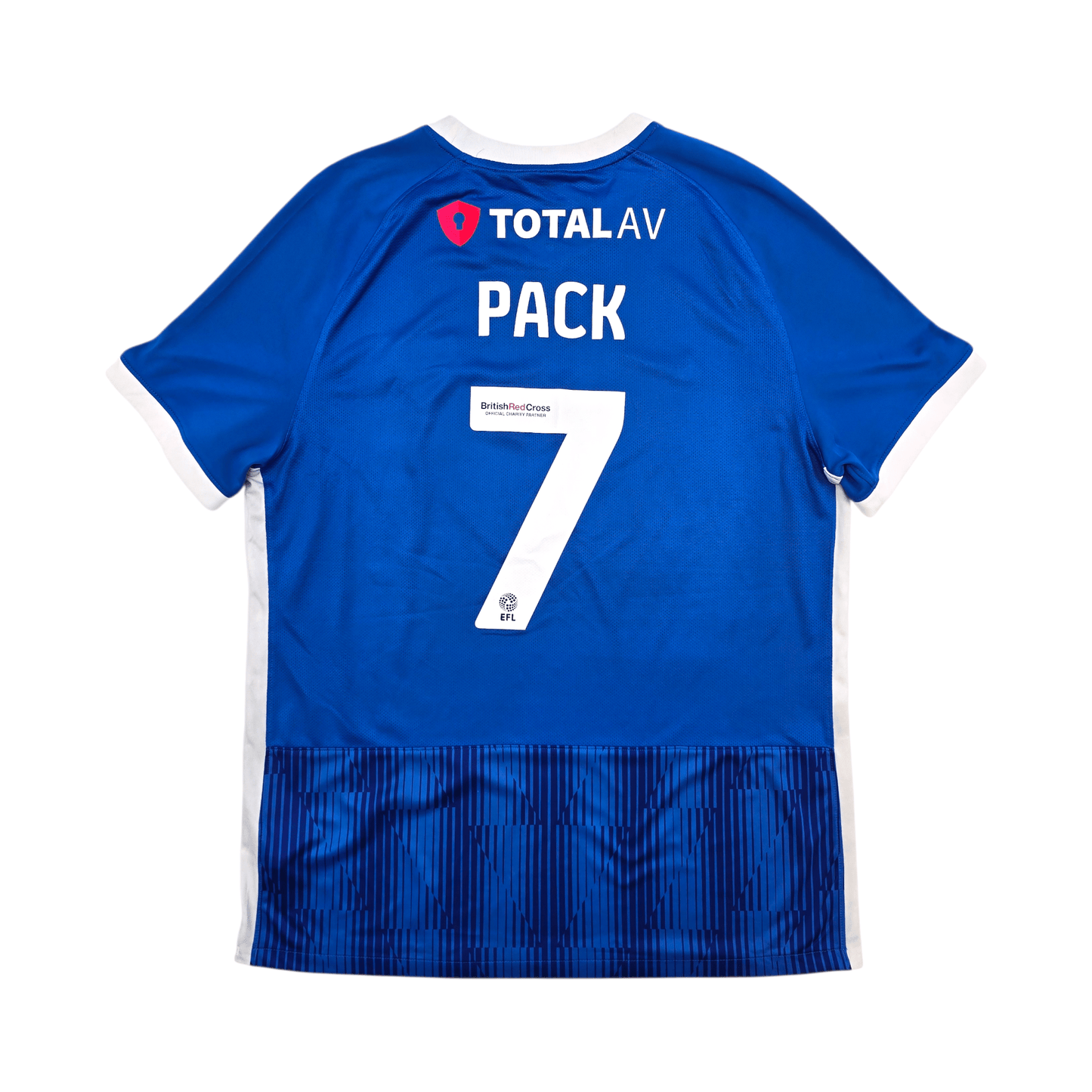 2023/24 Portsmouth Home Football Shirt (XL) Nike #7 Pack