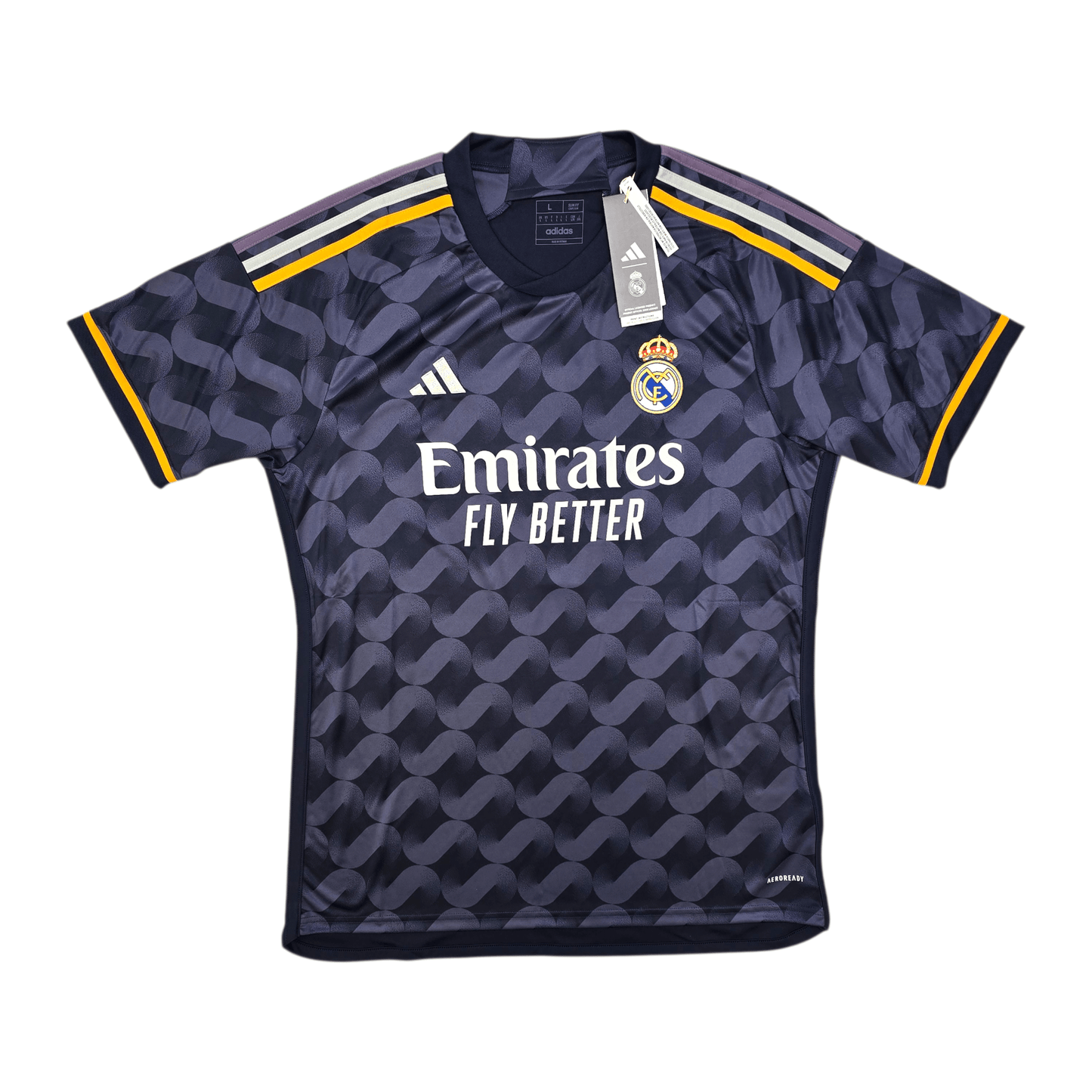 2023/24 Real Madrid Away Football Shirt (L) Adidas #7 Vini Jr. (BNWTs)