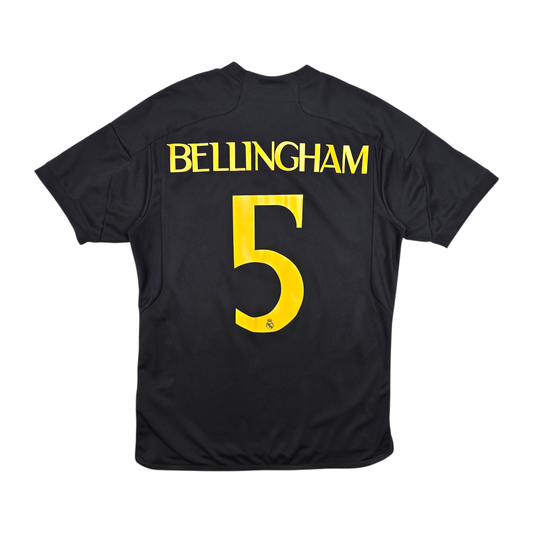 2023/24 Real Madrid Third Football Shirt (M) Adidas #5 Bellingham