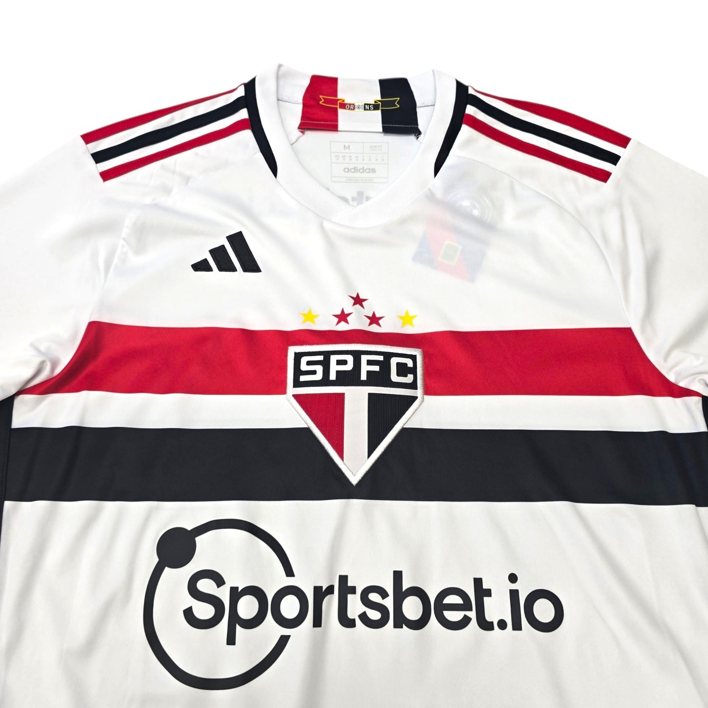 2023/24 Sao Paulo Home Football Shirt (M) Adidas