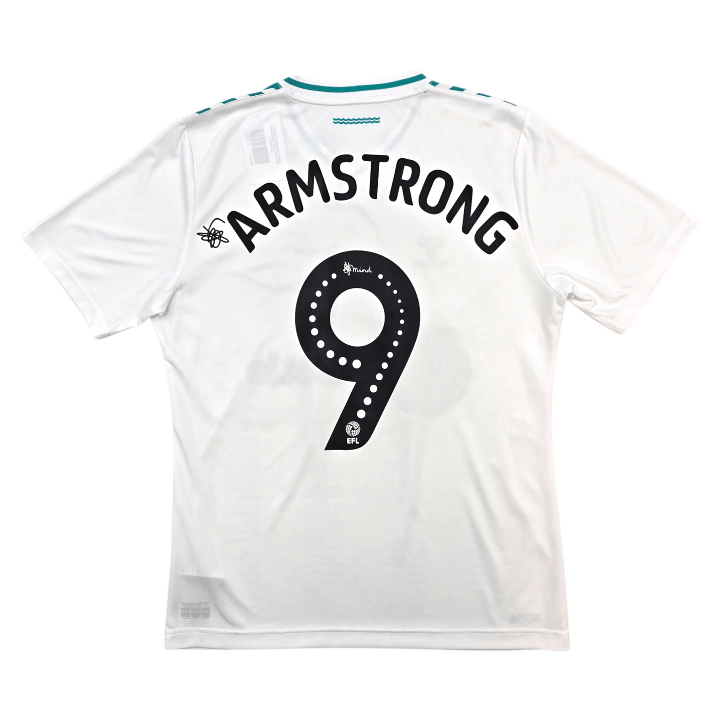 2023/24 Southampton Away Football Shirt (M) Hummel #9 Armstrong