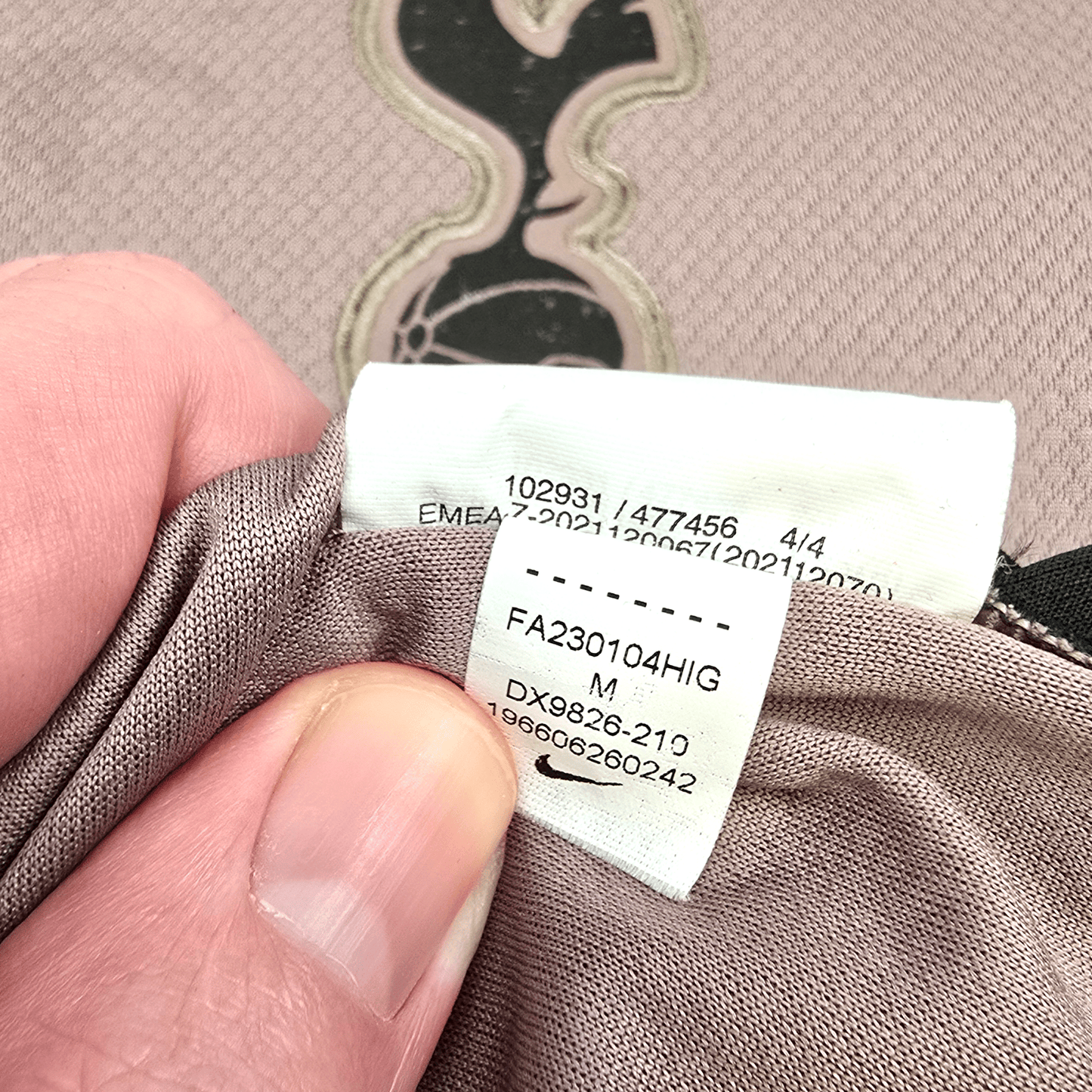 2023/24 Tottenham Hotspur Third Football Shirt (M) Nike #23 Pedro Porro