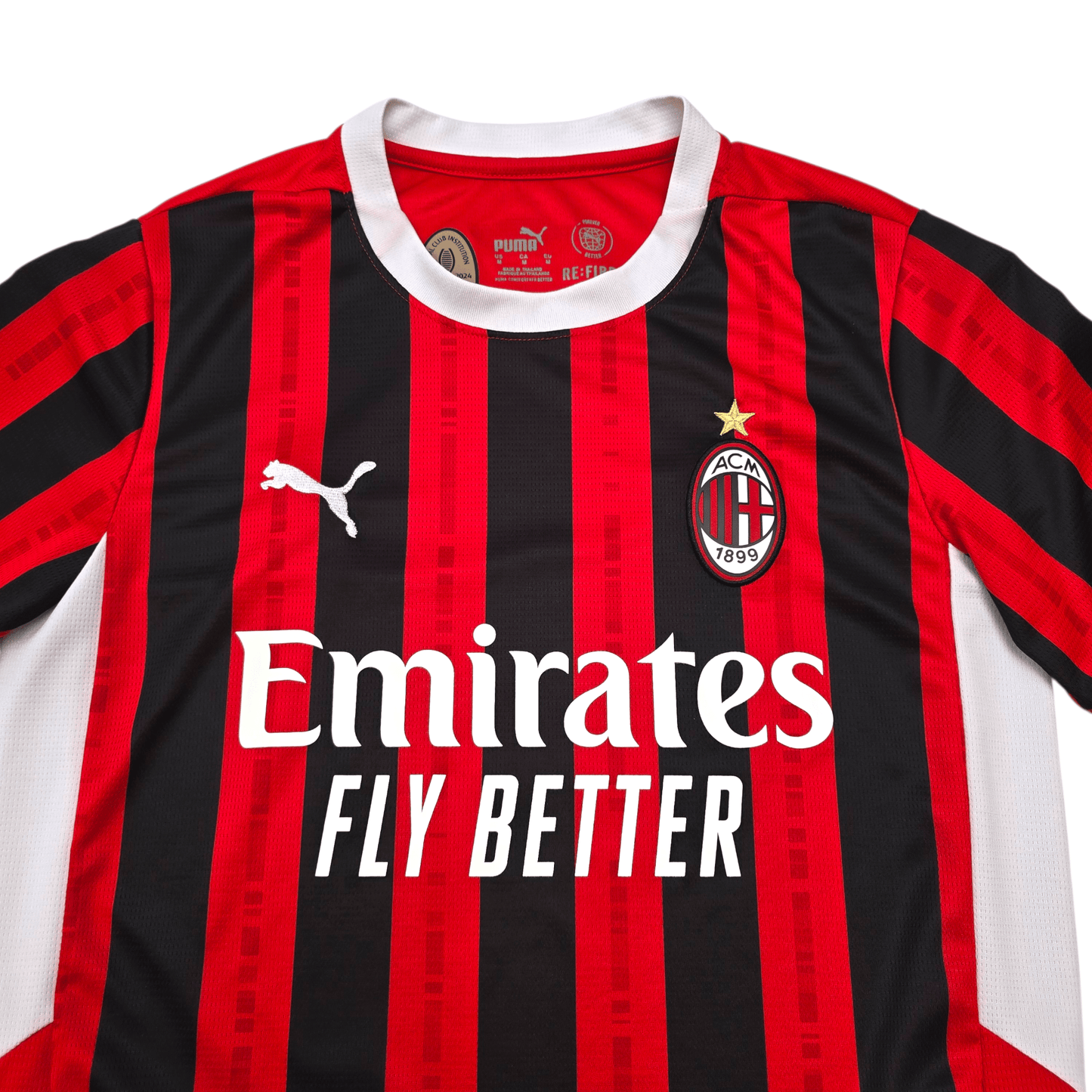 2024/25 AC Milan Home Football Shirt (M) Puma