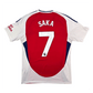 2024/25 Arsenal Home Football Shirt (M) Adidas #7 Saka