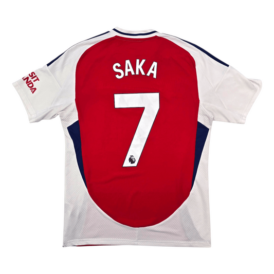 2024/25 Arsenal Home Football Shirt (M) Adidas #7 Saka