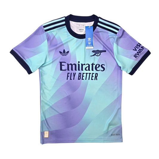 2024/25 Arsenal Third Football Shirt (S) Adidas (Player Version | BNWTs)